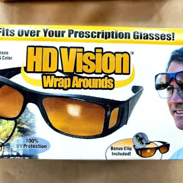 نظارة HD Vision Wrap Arounds