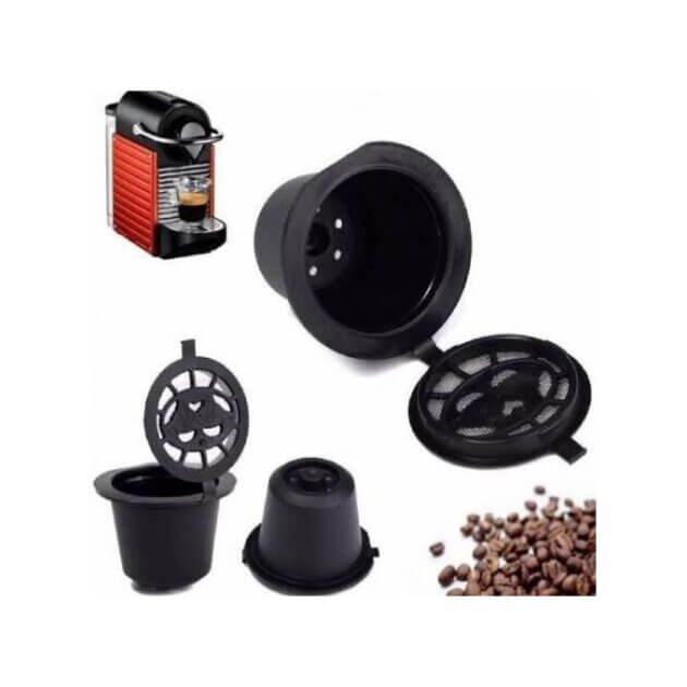 كبسولات القهوة القابلة لإعادة التعبئة