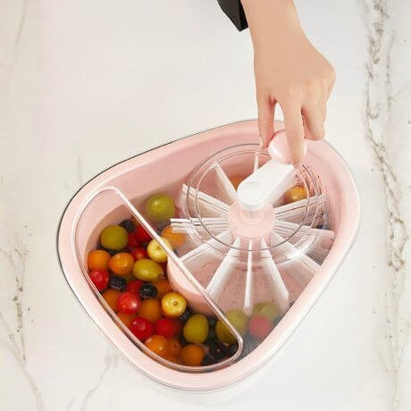 غسّالة الخضروات اليدوية متعددة الوظائف