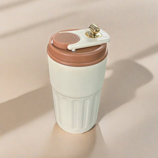 كوب القهوة الحراري الأنيق-Premium Insulated Travel Mug